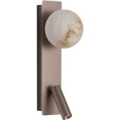 Searchlight SL-38191-2LT Wandlamp Carrara latte 30cm