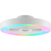 Brilliant G81205/05-BR Plafondventilator Catania wit 49cm