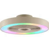 Brilliant G81205/09-BR Plafondventilator Catania beige 49cm