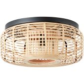 Brilliant 97181/06-BR-EOL Plafondlamp Crosstown bruin 45cm