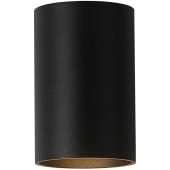 Searchlight SL-24130BK Wandlamp Cyls zandzwart 10cm