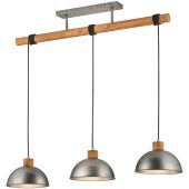Trio  303400367-TR Hanglamp Delhi staal 108cm