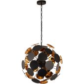 Searchlight SL-3074-4BG Hanglamp Discus zwart 47cm