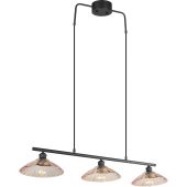 Trio  R36523032-TR Hanglamp Eluna amber 100cm