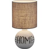 Trio  R50651025-TR Tafellamp Esna bruin 31cm