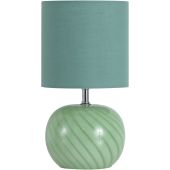 Searchlight SL-EU85474GR Tafellamp Fete groen 31cm