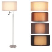 Freelight FR-S1708S+K7312-EOL Vloerlamp Arizona staal 167cm