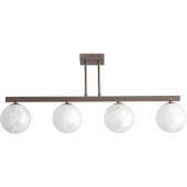 Searchlight SL-33450-4BZ Plafondlamp Frosty brons 72cm