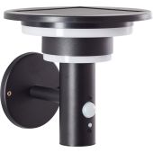 Brilliant G40405/06-BR Solarlamp Garvina zwart 21cm