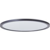 Brilliant G99654/xx-BR Plafonniere Brennan zwart 42cm