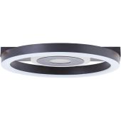 Brilliant G99926A06-BR Plafondlamp Maureen zwart 20cm