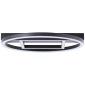 Brilliant G99928A06-BR Plafondlamp Maureen zwart 37cm