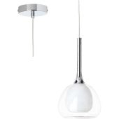 Brilliant 85570/15-BR Hanglamp Hadan wit 16cm