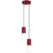 Soll SOL1979 Hanglamp Halo bordeauxrood 15cm