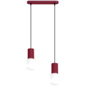Soll SOL1989 Hanglamp Halo bordeauxrood 34cm
