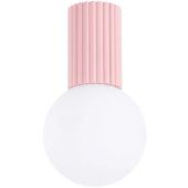 Soll SOL2386 Plafondlamp Halo roze 12cm