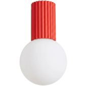 Soll SOL2395 Plafondlamp Halo rood 12cm