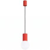 Soll SOL2396 Hanglamp Halo rood 12cm