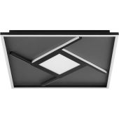 Brilliant G81195/76-BR Plafondlamp Hardy zwart 46cm