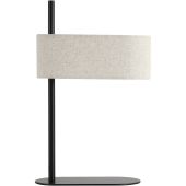 Searchlight SL-EU30501BK Tafellamp Hessian linnen 43cm