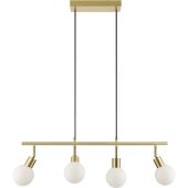 Brilliant 51385/18-BR Hanglamp Jorge messing 78cm