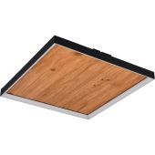 Trio  655510130-TR Plafonniere Kalea hout 45cm