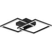 Brilliant G80975/06-BR Plafondlamp Kaleo zwart 41cm