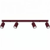 Soll SOL1924 Plafondspot Karbon bordeauxrood 81cm