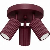 Soll SOL1928 Plafondspot Karbon bordeauxrood 20cm