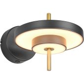 Trio  240270180-TR Wandlamp Keaton zwart 19cm