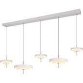 Trio  340210576-TR Hanglamp Keaton grijs 140cm