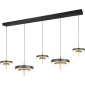 Trio  340210580-TR Hanglamp Keaton zwart 140cm