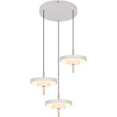 Trio  340230376-TR Hanglamp Keaton grijs 45cm