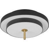 Trio  640210180-TR Plafonniere Keaton zwart 40cm