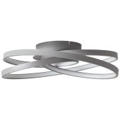 Brilliant G96894/22-BR Plafondlamp Labyrinth grijs 40cm