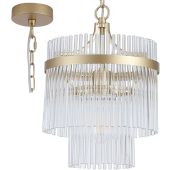 Searchlight SL-11200-1GO Hanglamp Lara goud 26cm