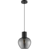 Brilliant 51293/93-BR Hanglamp Ligari rookglas 23cm