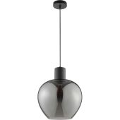 Brilliant 51294/93-BR Hanglamp Ligari rookglas 35cm