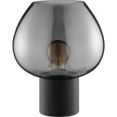 Brilliant 60220/93-BR Tafellamp Ligari rookglas 28cm