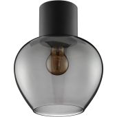 Brilliant 81075/93-BR Plafondlamp Ligari rookglas 23cm