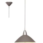 Brilliant 78270/11-BR Hanglamp Logo grijs 35cm