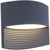 Lutec LT5193201118 Wandlamp Lotus antraciet 18cm