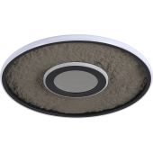 Searchlight SL-80780-46BK Plafonniere Lumadisc grijs 41cm