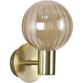 Searchlight SL-30506GO Wandlamp Luminsphere goud 12cm