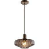 Brilliant 51500/20-BR Hanglamp Lyn koffie 28cm
