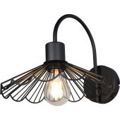 Trio  R26431732-TR Wandlamp Margarita zwart 25cm