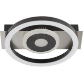 Brilliant G81165/76-BR Plafondlamp Maureen zwart 22cm