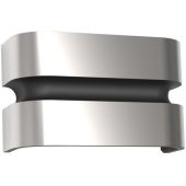 Lutec LT5198302001 Wandlamp Maya staal 18cm