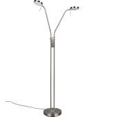 Trio  423310207-TR Leeslamp Monza staal 160cm