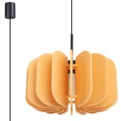 Soll SOL1861 Hanglamp Mula geel vilt 45cm